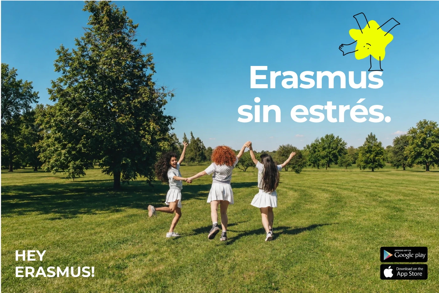 Hey Erasmus! — student brand identity and integrated communication concept
