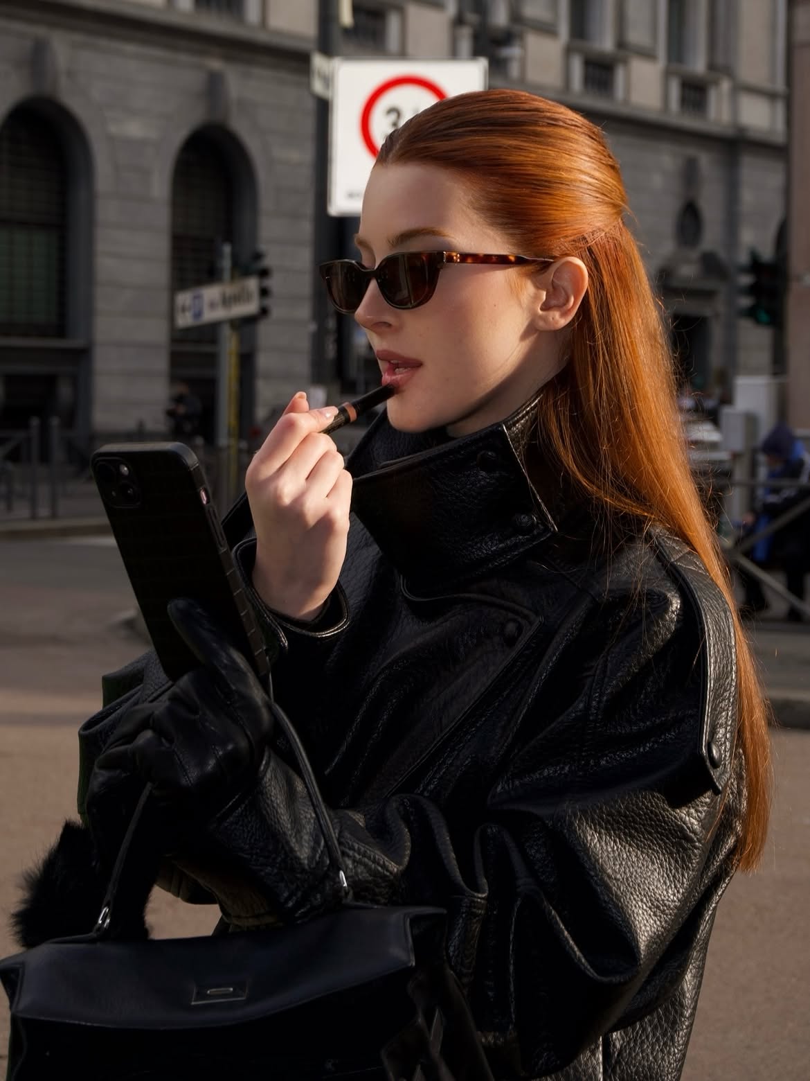 Jimmy Fairly sunglasses campaign, close-up portrait